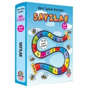 Dört İşlem Kartları Saatler 3 - 6 Yaş - Yağmur Çocuk