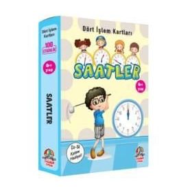 Dört İşlem Kartları Saatler- Yağmur Çocuk