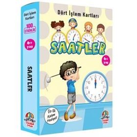 Dört İşlem Kartları Saatler- Yağmur Çocuk