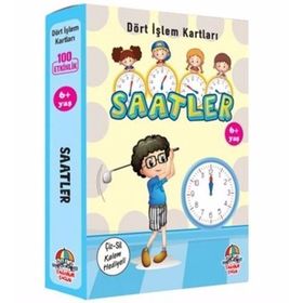 Dört İşlem Kartları Saatler- Yağmur Çocuk
