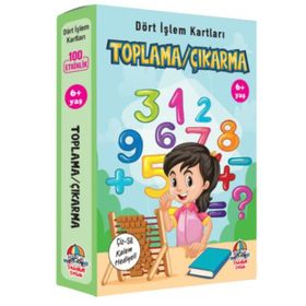 Dört İşlem Kartları Toplama / Çıkarma 6 Yaş - Yağmur Çocuk