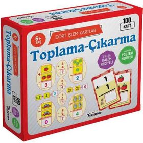 Dört İşlem Kartları Toplama / Çıkarma 6 Yaş - Yağmur Çocuk