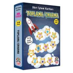 Dört İşlem Kartları Toplama / Çıkarma 7-8 Yaş - Yağmur Çocuk