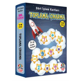 Dört İşlem Kartları Toplama / Çıkarma 7-8 Yaş - Yağmur Çocuk