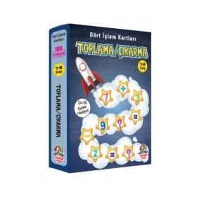 Dört İşlem Kartları Toplama / Çıkarma 7-8 Yaş - Yağmur Çocuk