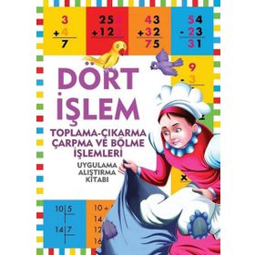 Dört İşlem-Uygulama Alıştırma Kitabı-Kolektif