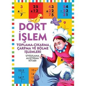 Dört İşlem-Uygulama Alıştırma Kitabı-Kolektif