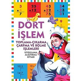 Dört İşlem-Uygulama Alıştırma Kitabı-Kolektif