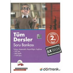 Dörtrenk Yayınları 2.Sınıf Tüm Dersler Soru Bankası