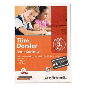 Dörtrenk Yayınları 3.Sınıf Tüm Dersler Soru Bankası