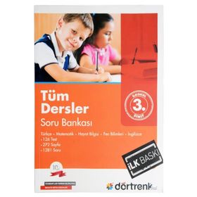 Dörtrenk Yayınları 3.Sınıf Tüm Dersler Soru Bankası