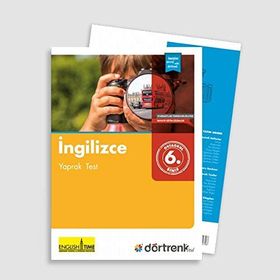 Dörtrenk Yayınları 6. Sınıf İngilizce Yaprak Test