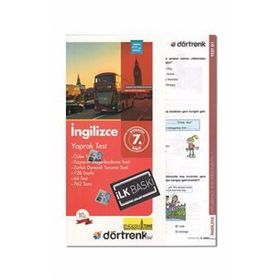 Dörtrenk Yayınları 7. Sınıf English Yaprak Test