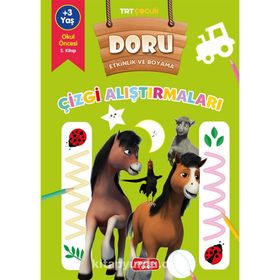 Doru Etkinlik ve Boyama Çizgi Alıştırmaları - Yediveren Çocuk
