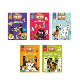 Doru Etkinlik ve Boyama Seti 5 Kitap Takım
