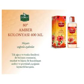 Doruk 400 ml Amber Kolonyası