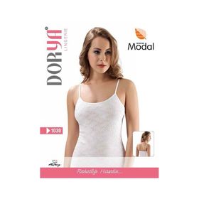 Dorya 1030 Dantelli İp Askılı Atlet