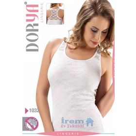 Dorya 1032 Siyah Dantelli Bayan Sporcu Atlet