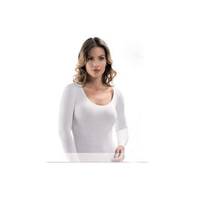 Dorya 1075 Modal Açık Yaka Beyaz Kadın Atlet