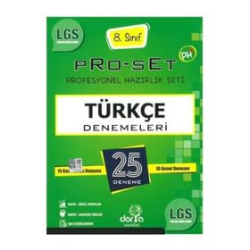 Dorya Yayınları 8. Sınıf LGS Matematik Pro-Set 25 Denemeleri