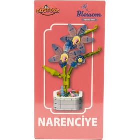 Dostoys Yapı Taşı Serisi Narenciye Çiçek Yapım Seti