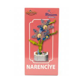 Dostoys Yapı Taşı Serisi Narenciye Çiçek Yapım Seti