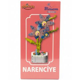 Dostoys Yapı Taşı Serisi Narenciye Çiçek Yapım Seti