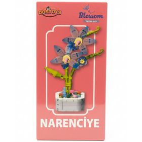 Dostoys Yapı Taşı Serisi Narenciye Çiçek Yapım Seti