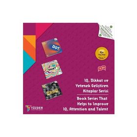 DOT IQ Dikkat ve Yetenek Geliştiren Kitaplar Serisi Level 1 - Tüzder Yayınları