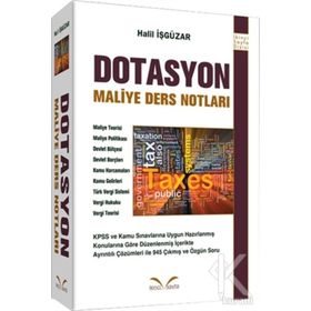 Dotasyon Maliye Ders Notları - Halil İşgüzar