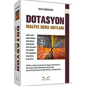 Dotasyon Maliye Ders Notları - Halil İşgüzar