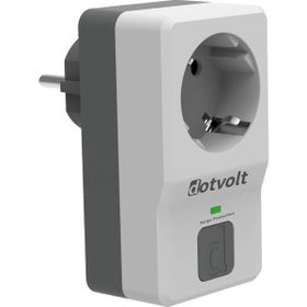 Dotvolt Surge Hunter 1050 Joule Tek Akım Korumalı Beyaz Anahtarlı Priz