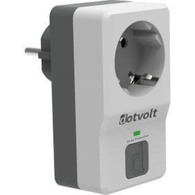 Dotvolt Surge Hunter 1050 Joule Tek Akım Korumalı Beyaz Anahtarlı Priz
