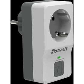 Dotvolt Surge Hunter 1050 Joule Tek Akım Korumalı Beyaz Anahtarlı Priz