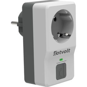 Dotvolt Surge Hunter 1050 Joule Tek Akım Korumalı Beyaz Anahtarlı Priz