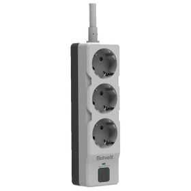 Dotvolt Surge Hunter 3'lü 1.5 mt 1050 J Enerji Koruma Prizi