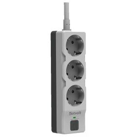 Dotvolt Surge Hunter 3'lü 1.5 mt 1050 J Enerji Koruma Prizi