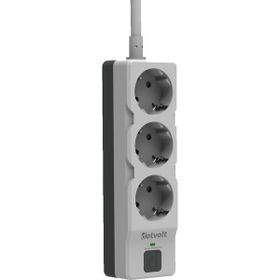 Dotvolt Surge Hunter 3'lü 1.5 mt 1050 J Enerji Koruma Prizi
