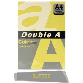 Double A 100'lü A4 80 gr Altın Renkli Fotokopi Kağıdı