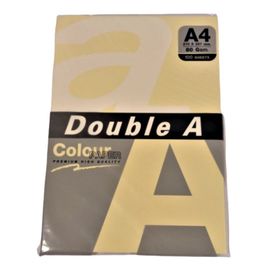 Double A 100'lü A4 80 gr Pastel Butter Renkli Fotokopi Kağıdı