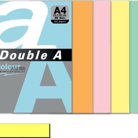 Double A 100'lü A4 80 gr Pastel Butter Renkli Fotokopi Kağıdı