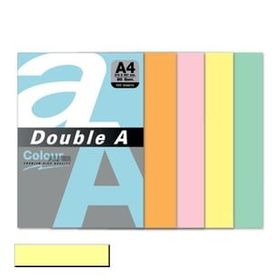 Double A 100'lü A4 80 gr Pastel Cheese Renkli Fotokopi Kağıdı
