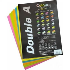 Double A 100'lü A4 80 gr Pastel Eski Gül Rengi Renkli Fotokopi Kağıdı