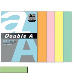 Double A 100'lü A4 80 gr Pastel Eski Gül Rengi Renkli Fotokopi Kağıdı