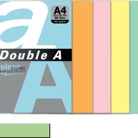 Double A 100'lü A4 80 gr Pastel Eski Gül Rengi Renkli Fotokopi Kağıdı