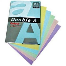 Double A 100'lü A4 80 gr Pastel Karışık Renkli Fotokopi Kağıdı