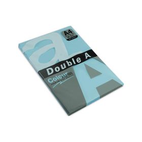 Double A 100'lü A4 80 gr Pastel Okyanus Mavisi Renkli Fotokopi Kağıdı