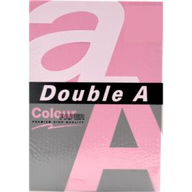 Double A 100'lü A4 80 gr Pastel Pembe Renkli Fotokopi Kağıdı