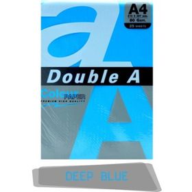 Double A 25'li A4 80 gr Koyu Mavi Renkli Fotokopi Kağıdı