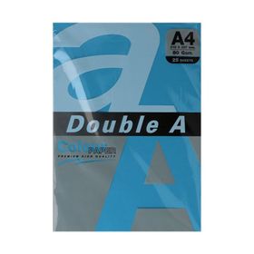 Double A 25'li A4 80 gr Koyu Mavi Renkli Fotokopi Kağıdı
